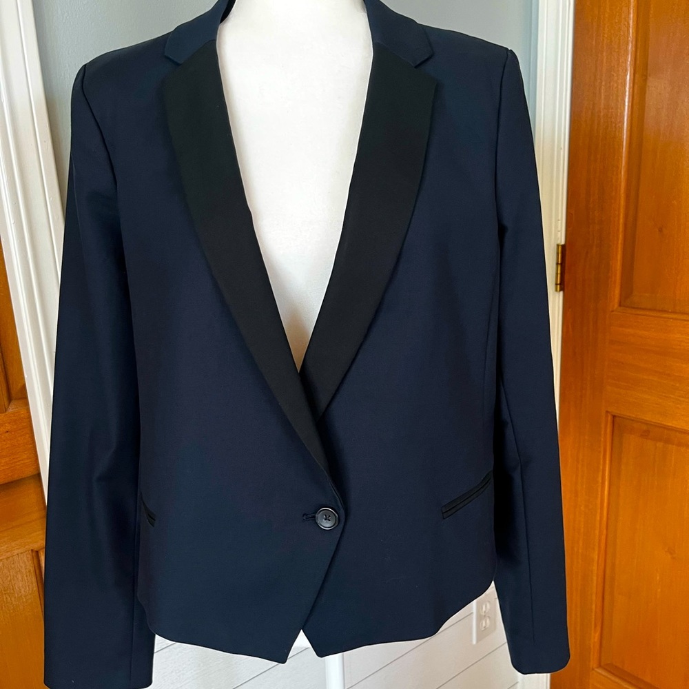 Banana Republic Navy Blazer Size 12